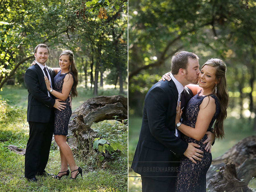 Dallas Wedding Photographer, Fort Worth Botanic Gardens, Engagement Portrait, Braden Harris Photography