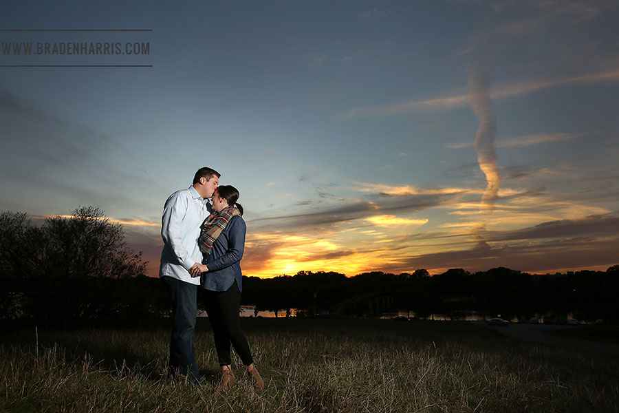 Dallas Wedding Photographer, Engagement Portrait, White Rock Lake, Braden Harris Photography