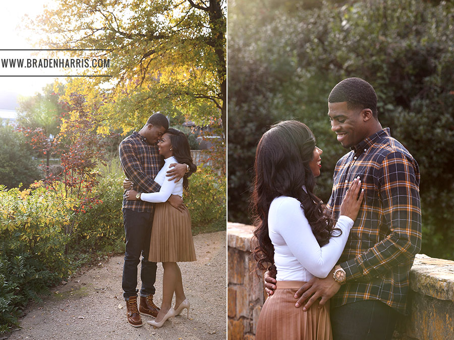 Dallas Wedding Photographer, Engagement Portrait, Dallas Arboretum, Arlington Hall, Braden Harris Photography