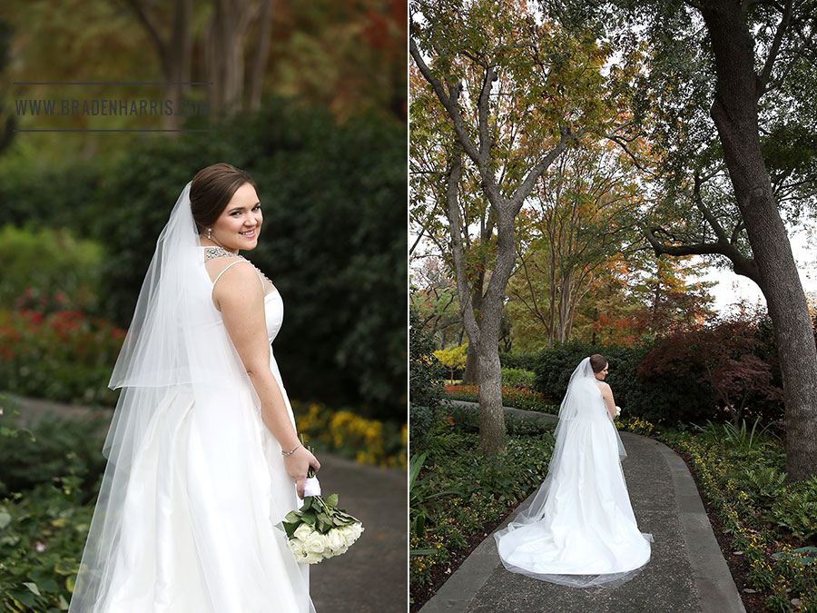Dallas Wedding Photographer, Bridal Portrait, Dallas Arboretum, Braden Harris Photography