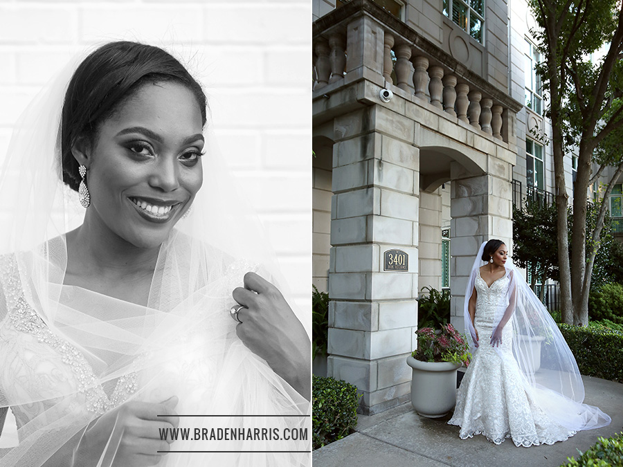 Dallas Wedding Photographer, Bridal portrait, Arlington Hall at Lee Park, Braden Harris Photography