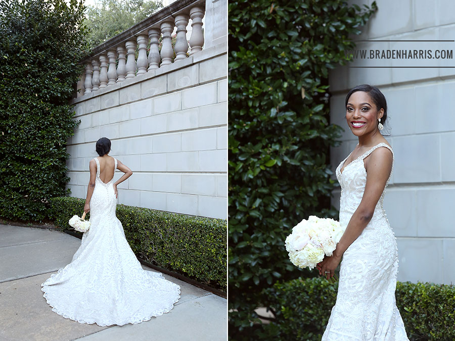 Dallas Wedding Photographer, Bridal portrait, Arlington Hall at Lee Park, Braden Harris Photography