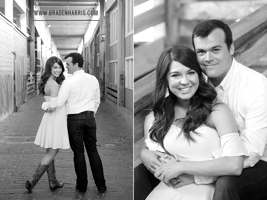 Dallas Wedding Photographer, Engagement Portrait, Fort Worth Stockyards, Fort Worth Botanic Gardens, Braden Harris Photography