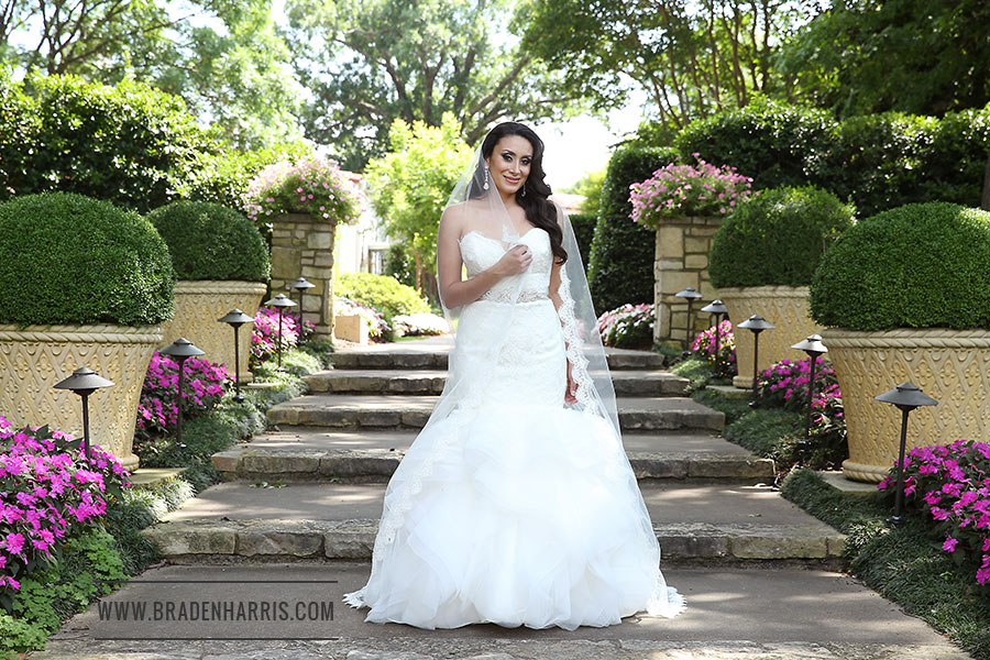 Dallas Wedding Photography, Bridal Portrait, Dallas Arboretum Bridal Portrait, Braden Harris Photography