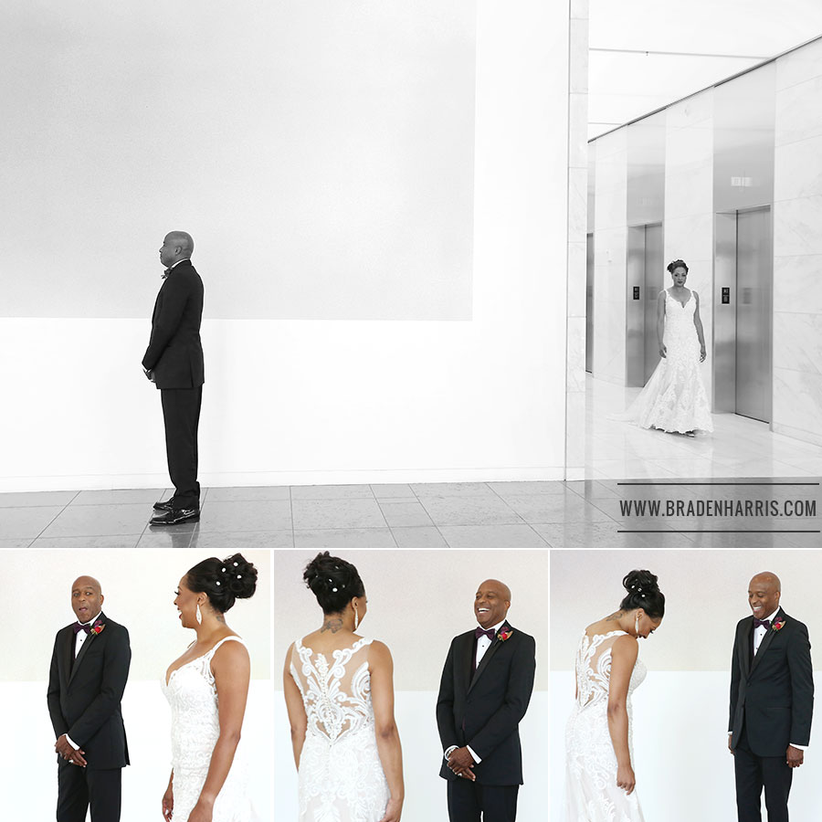 Wedding at Tower Club Dallas, Braden Harris Photography, Downtown Dallas,  Dallas Skyline, First Look