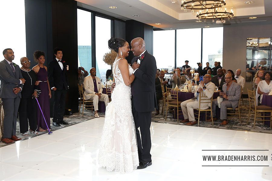 Wedding at Tower Club Dallas, Braden Harris Photography, Downtown Dallas,  Dallas Skyline